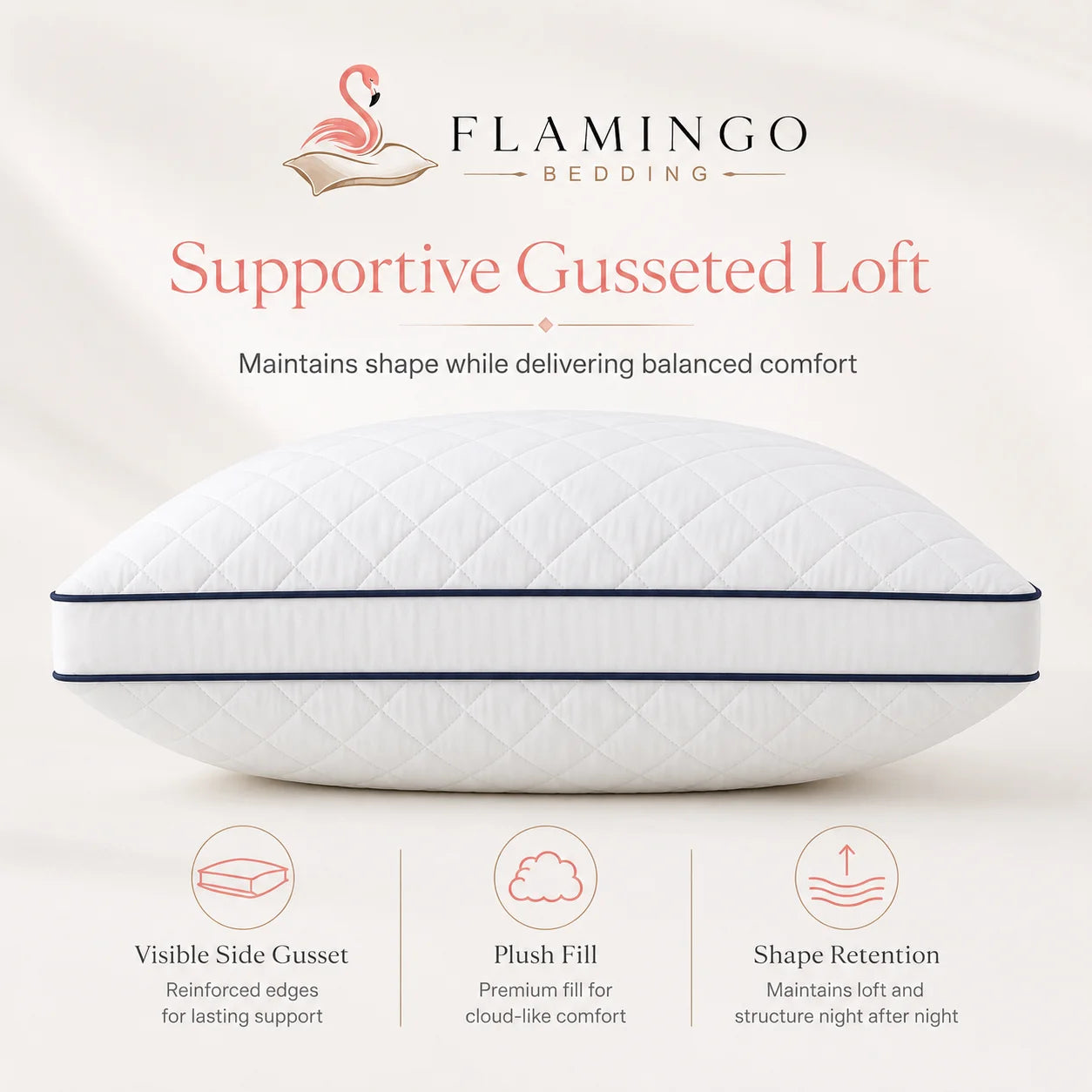 Premium Quilted Pillow